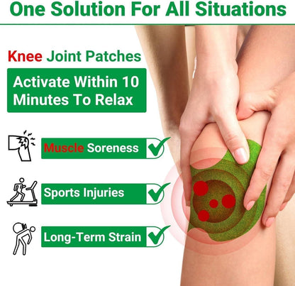 Herbal Knee Patches - (Buy 10 Get 10 Free)- Instant Pain Relief in One Patch 💥👨🏻‍⚕️