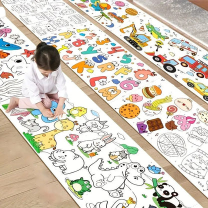 DIY Painting Drawing Paper Roll